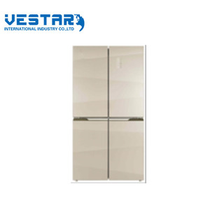 410L cruzar cuatro puerta lado a lado refrigerador puerta - Product Image 1