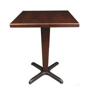 Ronde en bois <span class=keywords><strong>massif</strong></span> carré restaurant à manger en <span class=keywords><strong>noyer</strong></span> table top - Product Image 4