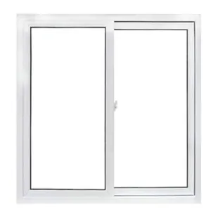 Popular Type High Quality Ghana Windows Doors UPVC Sliding Window