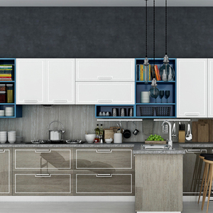 Dubai exposición asequible acrílico gabinete <span class=keywords><strong>de</strong></span> cocina <span class=keywords><strong>de</strong></span> madera - Product Image 3