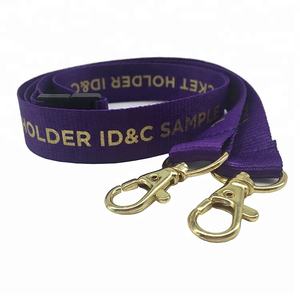 Fantezi Özelleştirilmiş <span class=keywords><strong>Promo</strong></span> Mor Çift Klipler Anahtar Tutucu Güvenlik Boyunluklar - Product Image 1