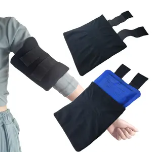 Cloth sleeve+nylon ice pack Compress Reusable comfortable soft touch provides instant pain relief rehabilitation and therapy