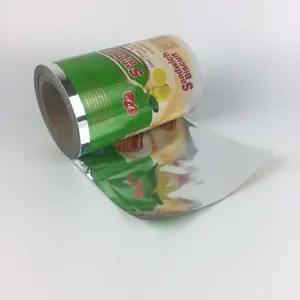 Food Grade Laminaat Plastic Polyester Aluminiumfolie Chips Pakket Film In Roll