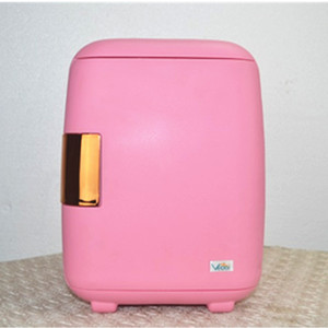 Geladeira de geladeira colorida 6l 12v, cor rosa, piquenique, bebida, caixa refrigeradora, carro portátil, geladeira - Product Image 2