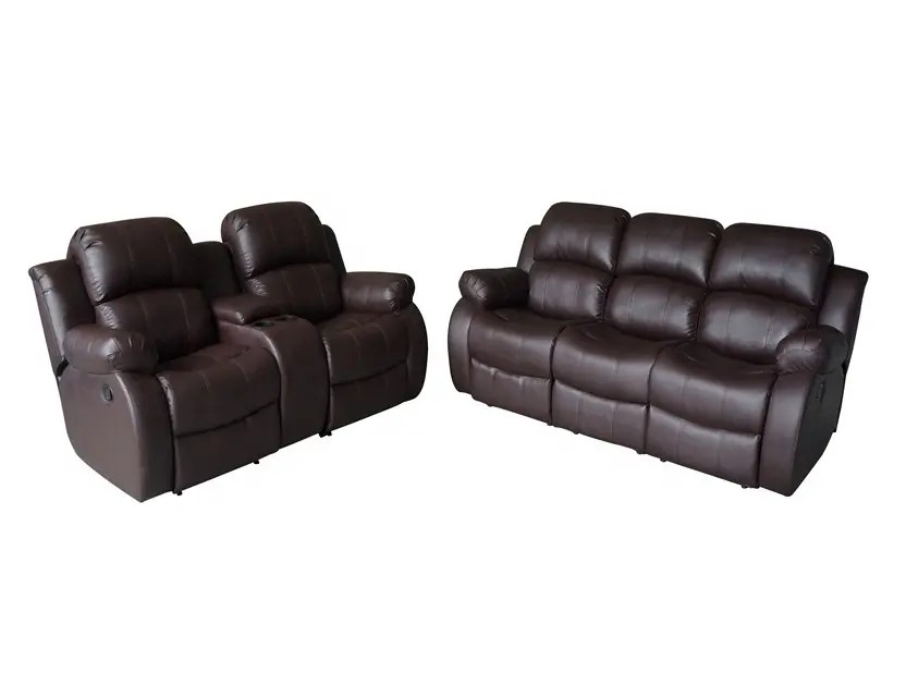 Bộ Sofa Ghế Tựa Da Hiện Đại Thoải Mái Bán Chạy Nhất Có Bảng Điều Khiển