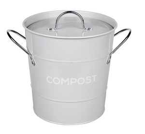 Su misura colorato in metallo zincato cucina Compost secchio carbone di carbone di stoccaggio spazzatura Compost bidone di stoccaggio Compost secchio - Product Image 4