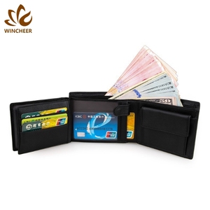 Venta caliente logotipo personalizado <span class=keywords><strong>de</strong></span> moda estándar <span class=keywords><strong>carteras</strong></span> elegante cuero mens bifold caballeros cartera - Product Image 6