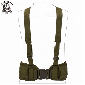 Tactique Molle Taille Rembourré Ceinture w/Jarretelles Combat Multifonction Chasse Sangle - Product Image 5