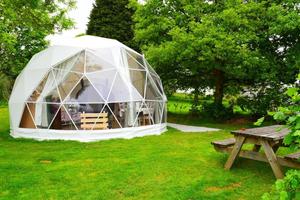 Gran Carpa Geodésica de Lujo Transparente para Fiestas, Eventos, Circo, Refugio de 20 Metros, Tiendas de Campaña Glamping - Product Image 2