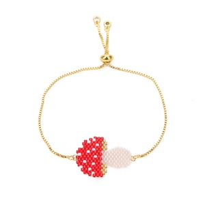 delica cuentas de semilla de hecho a mano tejida pulseras unisex de las mujeres adolescentes regalos para los niños - Product Image 1