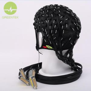 Greentek Sinter Ag-AgCl Headset Rekaman Elektroda, untuk Pelatihan Kontril, Penelitian Ilmu Pengetahuan Saraf - Product Image 3