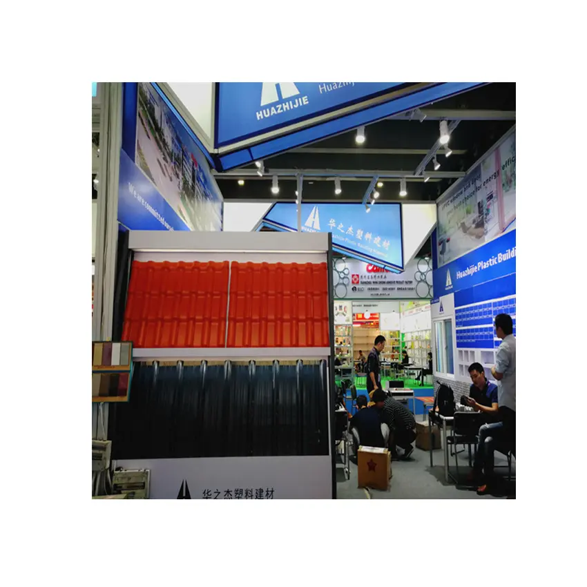 Popular 1040mm 960mm Anti Corrosion Rustfree Synthetic Resin Plastic ASA uPVC Roof Tile Sheets