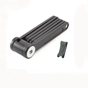 Candado de Bicicleta de Acero <span class=keywords><strong>Antirrobo</strong></span> Plegable de 6 Eslabones - Candado de Seguridad Impermeable <span class=keywords><strong>para</strong></span> Bicicleta Eléctrica, <span class=keywords><strong>Bicicletas</strong></span> de Montaña y Urbanas - Product Image 3