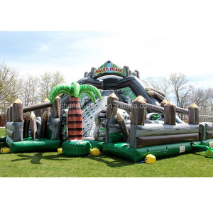 Terrain de jeux gonflable 5K pour activités d'extérieur, clitoris à air, course d'ombrage, à vendre, - Product Image 1