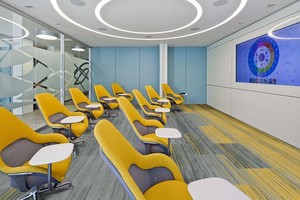 Hot bán <span class=keywords><strong>New</strong></span> thiết kế hiện đại Quảng Châu Nylon PP có thể giặt dày gạch Thảm PVC ủng hộ giá rẻ nhất thả ván văn phòng gạch thảm - Product Image 5