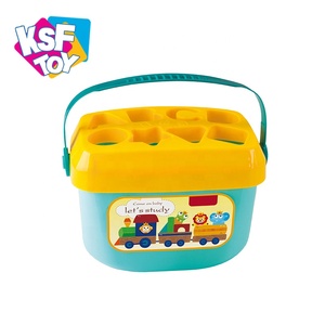 Bộ Gạch Học Tập Rực Rỡ Bằng Nhựa An Toàn Nhà Khối Đồ Chơi Trẻ Em Cho Trẻ Em - Product Image 2