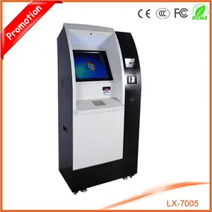 Двухэкранный платежный мобильный киоск банковский киоск кофейный торговый автомат киоск для обмена валюты