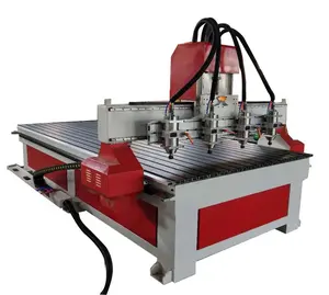 Four heads China Relief cnc engraving machine/CNC roter with CE for batch business production