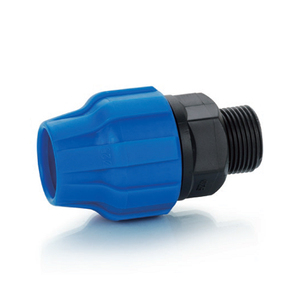 Adaptateur mâle <span class=keywords><strong>X</strong></span> MBSP PP Tuyau Raccord à Compression Pour L'irrigation - Product Image 1