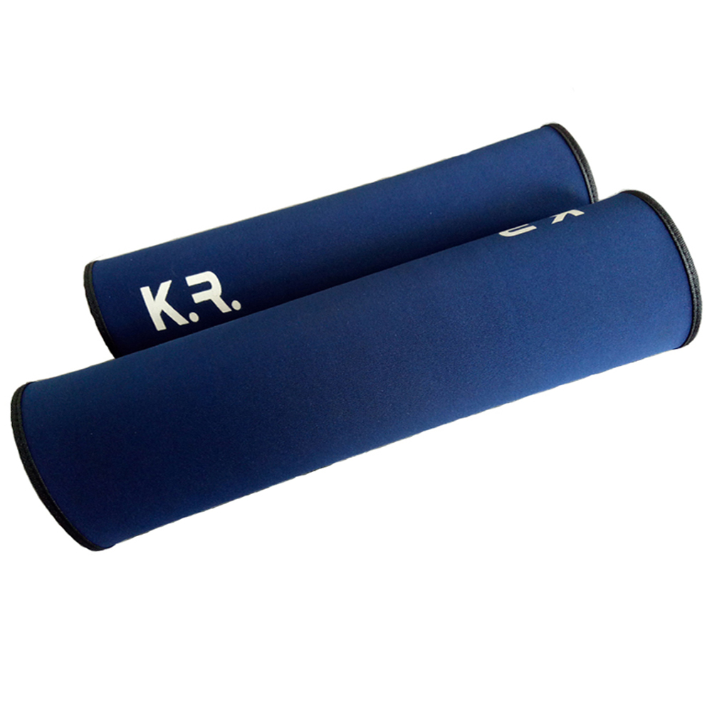 Пользовательский фитнесовый логотип Барбелл пены подкладка под штангу для тренажерного зала