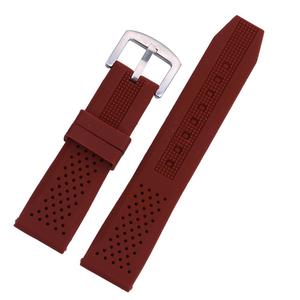 Correa de reloj de goma impermeable LAIHE Sport en tamaños de 18mm 20mm 22mm 24mm para relojes - Product Image 5