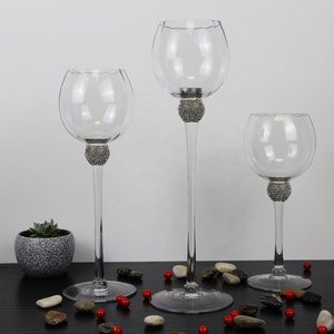 Estilo Simple joya hecha a mano vidrio <span class=keywords><strong>candelita</strong></span> sostenedor de vela votivo - Product Image 5