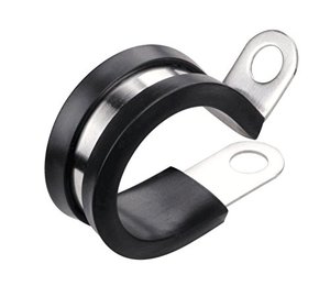 Forrado de goma <span class=keywords><strong>P</strong></span> Clips de Cable de montaje manguera abrazadera de tubo Mikalor de acero inoxidable <span class=keywords><strong>y</strong></span> W1 - Product Image 2