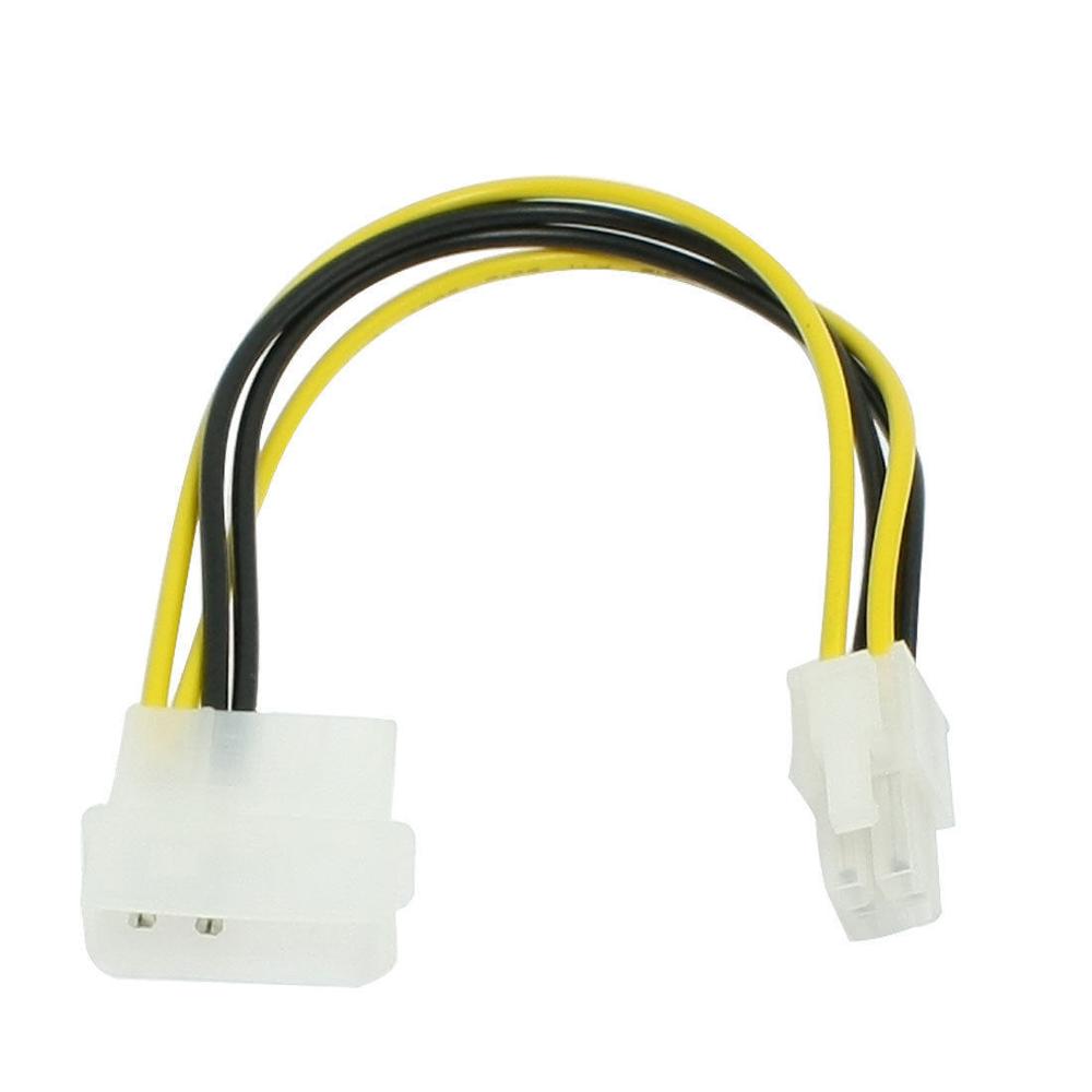 Заводская цена ATX 4 molex Мощность Разъем 4 булавки Кабель-адаптер