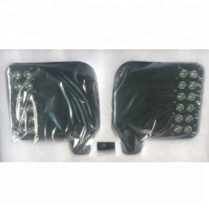 Cubierta negra señal de inundación de la luz del punto de liberación rápida espejo LED JK <span class=keywords><strong>Jeep</strong></span> Wrangler 2007 + - Product Image 4