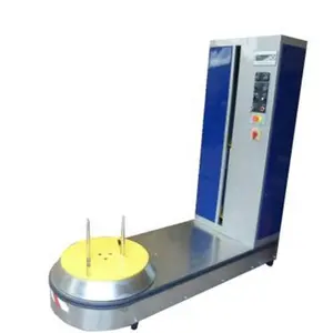 China airport luggage wrapping machine/baggage packing machine/stretch film pallet wrapping machine for hot sale