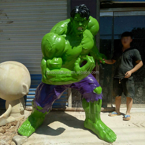 <span class=keywords><strong>De</strong></span> fibra <span class=keywords><strong>de</strong></span> vidrio <span class=keywords><strong>de</strong></span> tamaño Marvel Increíble <span class=keywords><strong>Hulk</strong></span> estatua - Product Image 2