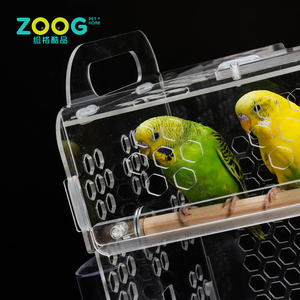 Más popular rectángulo barato acrílico mascotas jaulas <span class=keywords><strong>de</strong></span> loros para la venta - Product Image 3