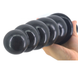 Perles d'<span class=keywords><strong>anus</strong></span> FAAK avec poignée Plug Anal Juguetes Sexuales Jouets érotiques Butt Plug Perles Plug Anal <span class=keywords><strong>pour</strong></span> femmes - Product Image 1
