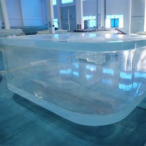 Nouveau style Grand aquarium en acrylique pour poissons d'eau douce - Product Image 1