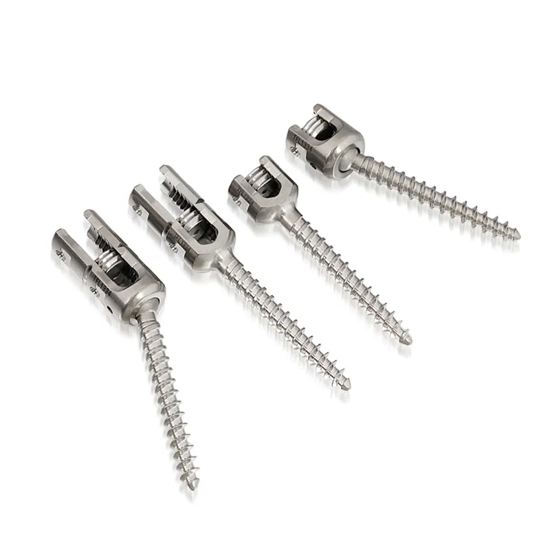 Posterior Lumbar Pedicle Monoaxial Screw COX 6.0 system , Titanium pedicle screw for spine fixation