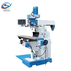 ZX6350ZA Universal Vertical Horizontal Lifting Table Manual Turret Milling <strong>Drilling</strong> Machine