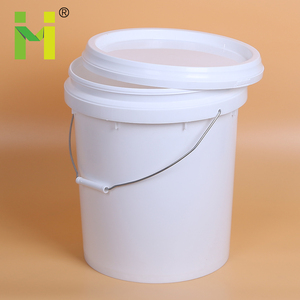 20 Liter 20 Litre Plastic Bucket 5 Gallon Plastic Paint Bucket With Lids Handle 20 Liter Pail Barrel