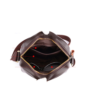 Di cuoio DELL'UNITÀ di elaborazione Commercio All'ingrosso Speciali degli uomini Retrò Tendenze Casual Sacchetti di Spalla di Modo <span class=keywords><strong>Borse</strong></span> A <span class=keywords><strong>Tracolla</strong></span> di Alta Qualità <span class=keywords><strong>Borse</strong></span> da Uomo - Product Image 5