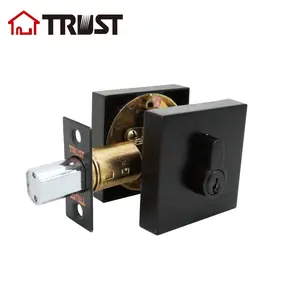 الثقة 7362-MB عالية الجودة ANSI الصف 3 مربع روز مزدوجة اسطوانة Deadbolt