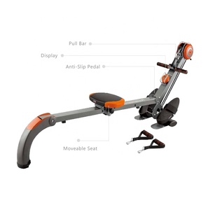 Equipo de <span class=keywords><strong>Fitness</strong></span> magnético máquina de <span class=keywords><strong>remo</strong></span> remero de ejercicio - Product Image 2