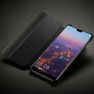 Slim Auto Sleep Wake Cuoio di Vibrazione Smart View Window Copertura Della Cassa Del Telefono Per <span class=keywords><strong>Huawei</strong></span> Caso di <span class=keywords><strong>P20</strong></span> - Product Image 4