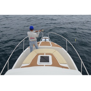 32WA Sport Fiberglass Speed Fishing Boat Cabin Boat Motor <strong>Yacht</strong> Support for Custom - Product Image 5