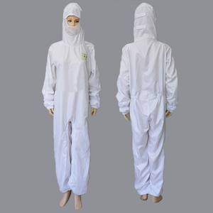 2018 Autoclavable antiestática de poliéster Esd sala limpia mono - Product Image 1