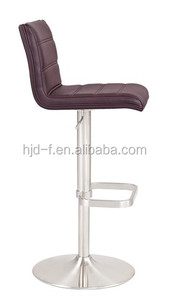 Cómoda espalda recta marrón dos capa asiento hidráulico <span class=keywords><strong>bar</strong></span>/silla - Product Image 3