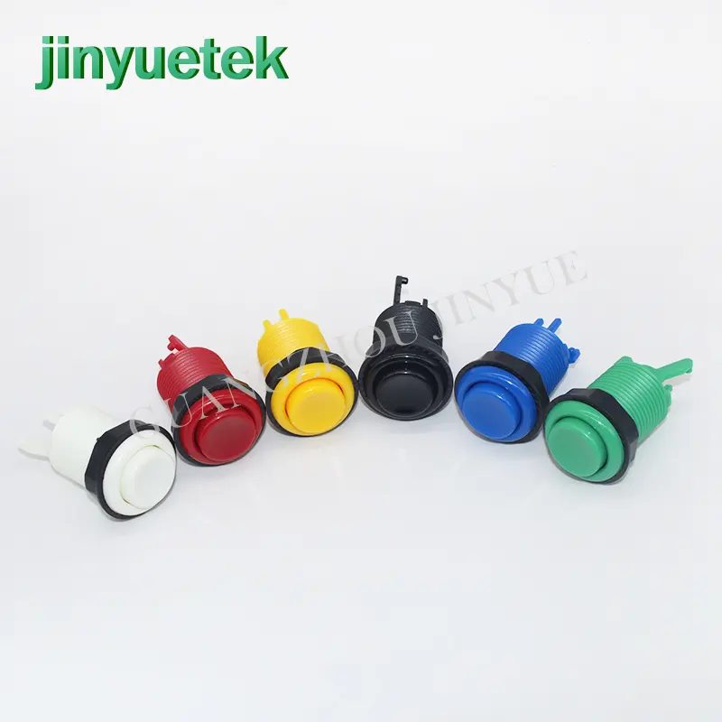 Blue Plastic Dome Self-resetting Game Vending Machine Push Button Microswitch 
