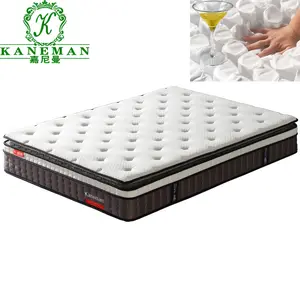 Comfortable 13 inch Royal Sleep Roll Packed Pocket Coil Mattress For Australia