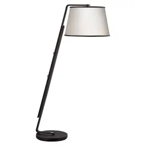 Hotel Floor Lamp With Black Iron Standing Floor Lamp Cone Lampshade For Hotel