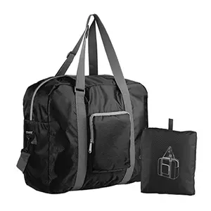फैक्टरी कस्टम निविड़ अंधकार नायलॉन सामान खेल जिम Foldable यात्रा Duffel बैग