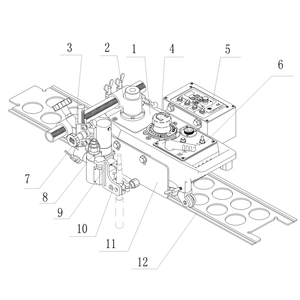 Machine de découpe <span class=keywords><strong>semi</strong></span>-automatique HK-12MAX-3-S pour tissage et soudage - Product Image 3
