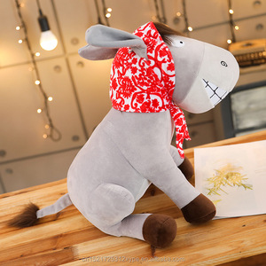 Tùy Chỉnh Vui Lừa Trong Một Khăn xếp Thú Nhồi Bông Đồ Chơi Sang Trọng Độc Đáo Nụ Cười Thiết Kế Đầy Với PP Bông - Product Image 3